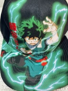 BioWorld My Hero Academia Izuku Midoriya (Deku) Snapback • NWT
